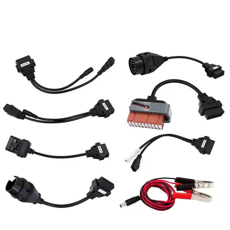 Hot Sale Full Set 8 PCS Car/Truck Cables For Tnesf Delphis Orpdc VdIJk Autocoms Pro WOW CDP Vd TCS Cdp Pro Plus Diagnostic Tools