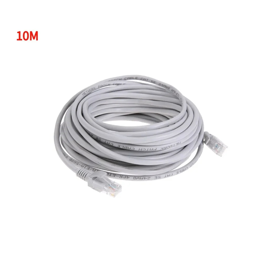 1/2/3/5/10/15/20M Ethernet Cable High Speed RJ45 Internet Cable LAN Network Wire Internet Lead Cord Router Computer Cable