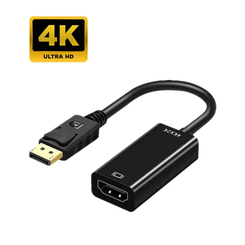 Displayport DP to HDTV Cable 4K 30HZ Full HD Display Port to HD Video Converter TV Laptop Computer Monitor Projector