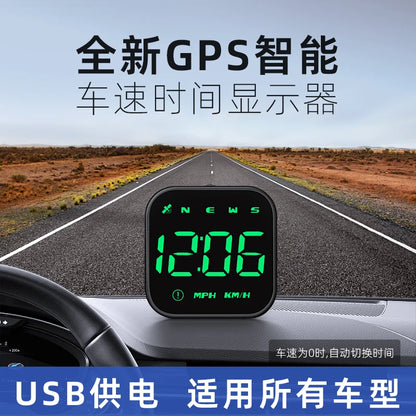G4S Digital GPS Speedometer, New HUD Head-Up Display for Cars, Digital Speed in MPH/KM/H, General Motors Trucks Electric Hybrid
