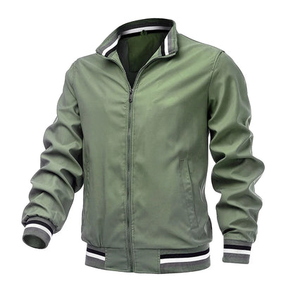 New Jackets for Men Spring Fahsion Outwears Solid Color Casual Ropa Hombre Coats Racing Windbreaker Men's Jacket Plus Size 5XL