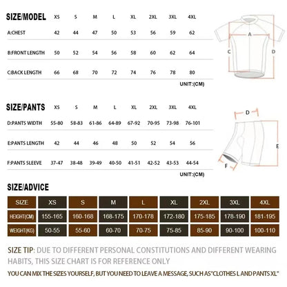 Raudax Gcn Men Short Sleeve Jersey Sets Ropa Ciclismo Hombre Summer Cycling Clothing Set Triathlon Bib Shorts Suit Bike Uniform