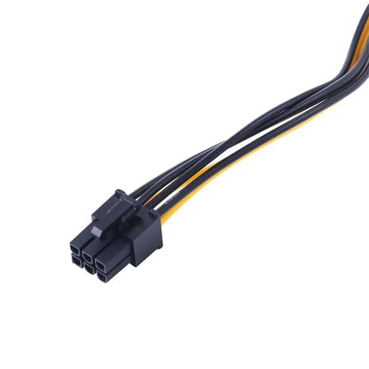 SATA To 6 Pin PCI Express 15 Pin To 6 Pin SATA Adapter Cable SATA Power Cable Graphics Card Power Cord Video Card Power Cable