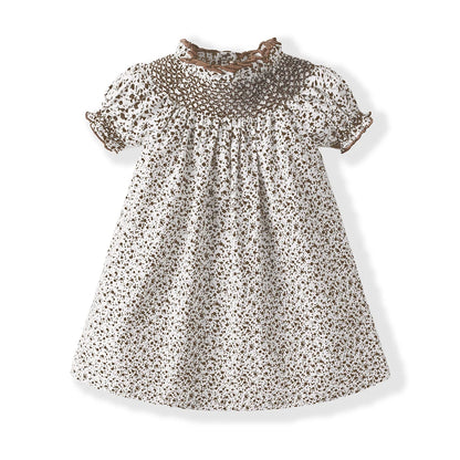 Boutique Children Kids Mathcing Clothes Brother Sister Baby Holiday Outfits Girls Smocking Dress Skirts Baby Rompers