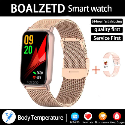 2025 New ECG+PPG Smart Watch Men Heart Rate Uric Acid Blood Fat Call Reminder Health Smartwatch Women Waterproof For Xiaomi IOS