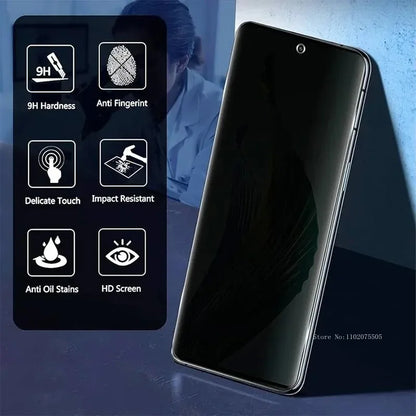 2Pcs Not-Glass Anti-Spy Screen Protector Hydrogel Film for Honor Magic Magic 6 5 4 Pro 6 7 Lite 6 Ultimate X8b X8a X9c Smart X6b