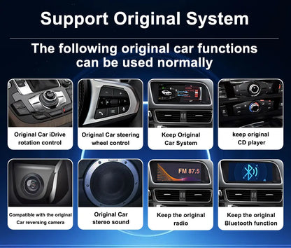 12.3 inch GPS Navigation Wireless Carplay Android 14 for Audi Q5 2009 - 2017 BT Car Multimedia Video Radio Player 4G Auto Tools