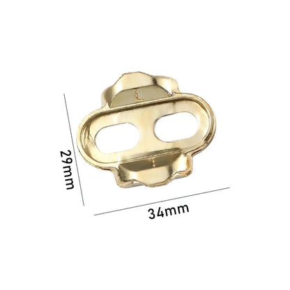 Bicycle Cleats Riding Shoes Splint Set Bike Shoes Cleats Bicycle Pedal Cleat Bicycle Pedal Lock Tabs Crank Cleats Screw Set