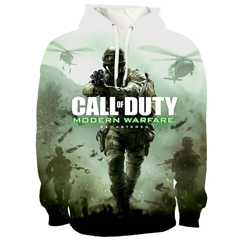 Game Call Of Duty Warzone 3D Print Hoodie Women Men's Hooded Sweatshirts Harajuku Streetwear Long Sleeve Pullover Tops Clothing