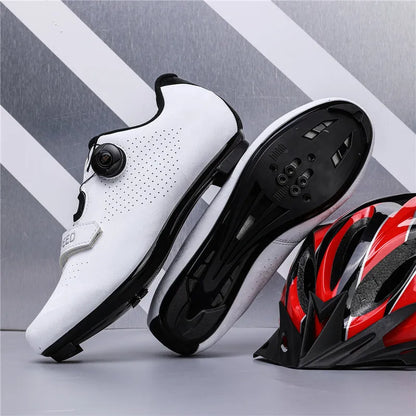 Cycling Shoes MTB Men SPD Road Dirt Bike Shoes Route Cleat Flat Sneaker Racing Women Bicycle Mountain Biking Shoes