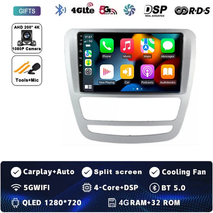 Android 14 GPS Navigation For JAC T6 T8 2015 2016 2018 2022 2021 Car DVD Player Headunit Radio Stereo Carplay Auto 360 Camera 4G