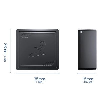 4G GPS Tracker with App Anti-Lost Recording Tracking Device Portable GPS Positioner for Cars Kids Pets