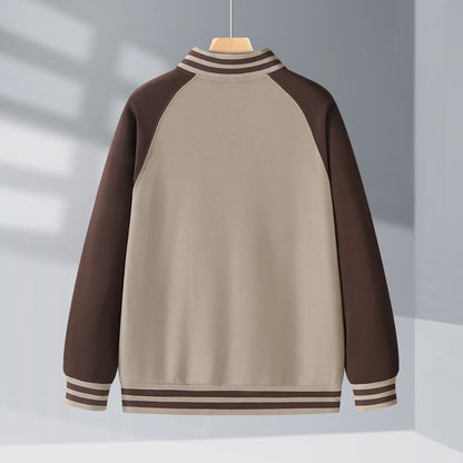 Men's and Women's Baseball Uniforms Spring and Autumn New Long-sleeved Coat Sports Jacket Sweater Brand Hoodie Daily Top