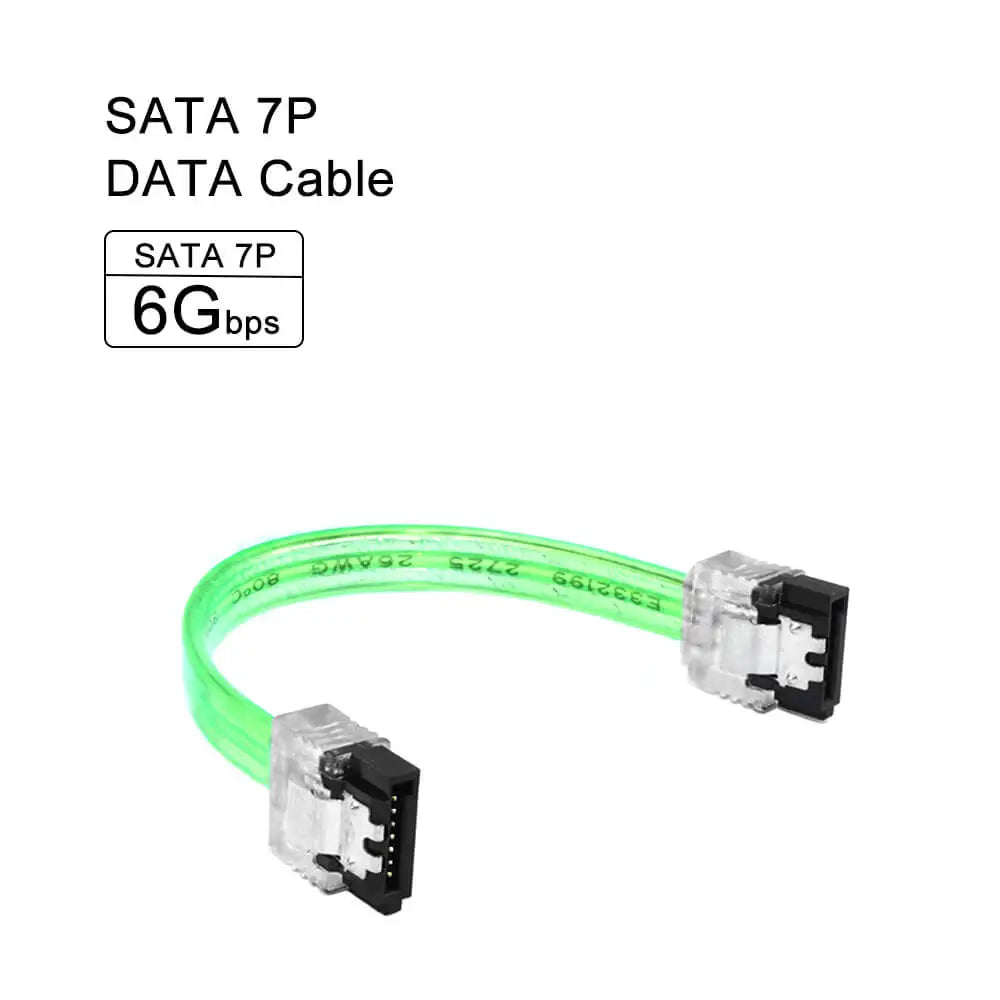 SATA 3.0 III 6Gb/s 10cm Hard Disk Drive Data Serial ATA Straight Cable 26AWG for HDD SSD Cord line 7pin sata cable 10 CM