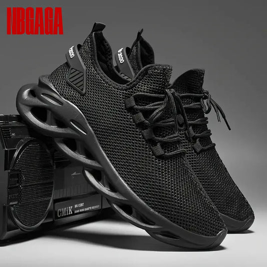 Men's Running Shoes Casual Walking Outdoor Non Slip Sport Tennis Sneaker Athletic Training Comfortable Lightweight Four Season