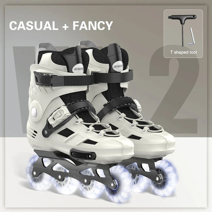 Professional Roller Skates for Men and Women, Racing Inline Skates, Roller Skates, Roller Skating