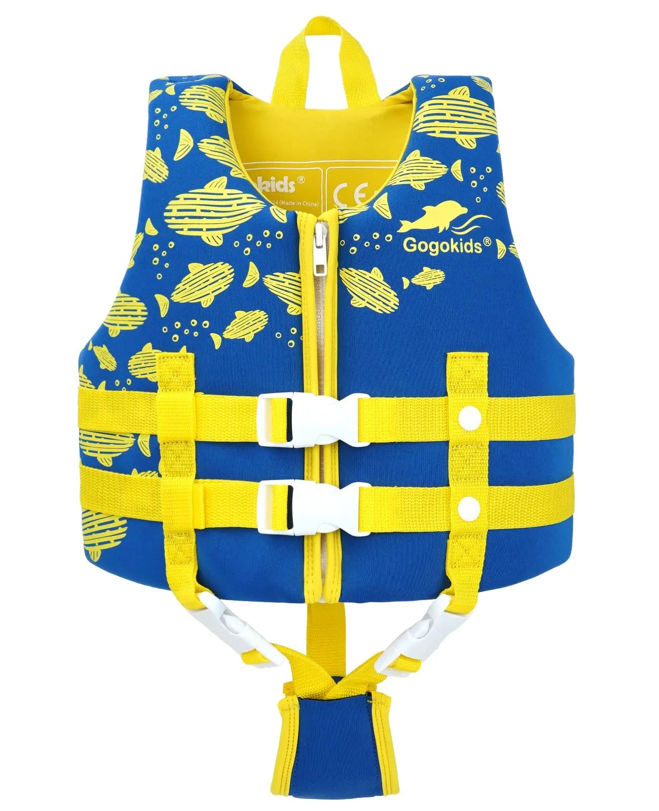 Gogokids Kids Swim Vest Float Jacket Boys' and Girls' Floaties Swimsuit Buoyancy Swimwear