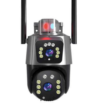 6MP Outdoor WiFi Camera Security Protection Night Vision Cameras PTZ IP Dual Lens CCTV Surveillance camaras de seguridad wifi