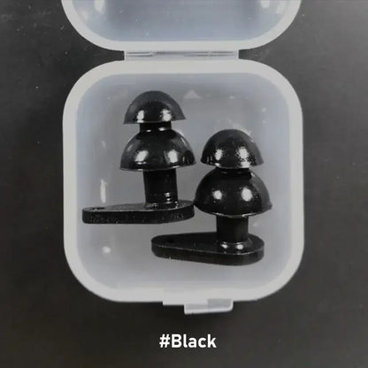 Durable Earplugs Classic Delicate Texture 1 Pair Waterproof Soft Earplugs Silicone Portable Ear Plugs Swimming Accessories
