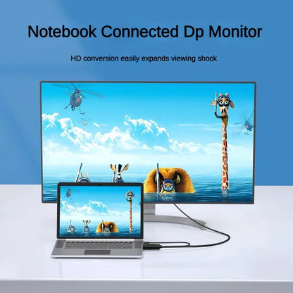 HDMI-Compatible To DisplayPort Cable 4K@60Hz 2K@120Hz HDMI-Compatible Source To DP Display Monitor Cable for PC Laptop PS5 Xbox