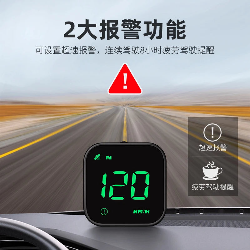 G4S Digital GPS Speedometer, New HUD Head-Up Display for Cars, Digital Speed in MPH/KM/H, General Motors Trucks Electric Hybrid