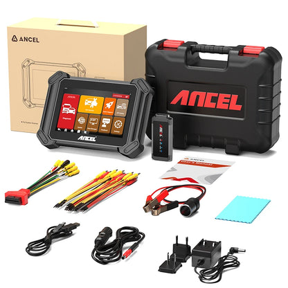 2025 ANCEL V6 Pro+ HD Automotive OBD2 Scanner Full System Diagnostic Tool 40+Reset ECU Coding FCA Autoauth For 12V 24V Car Truck