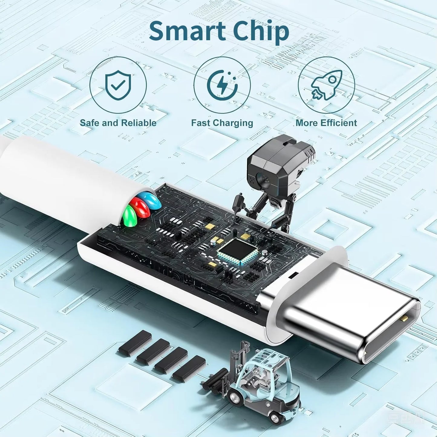 1-2PCS Original 20W PD USB Type C to Lighting Fast Charger Cable For Apple iPhone 14 13 12 11 Pro Max X XR 8 iPad Data Sync Line