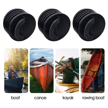 4pcs Kayak Marine Boat 3.5/4cm Rubber Kayak Scupper Stopper Bung Rubber Drain Holes Plugs Scupper Holes Plugs