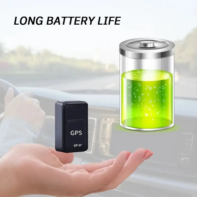 Gps Locator Remote Small Strong Magnetic Car Vehicle Anti-Theft and Loss Prevention Tracker Car Tracking Artifact Gf-07
