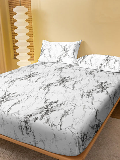 Four Seasons Men and Women Simple Fashion Texture Printing Sanded Bedspread Home Bedroom Hotel