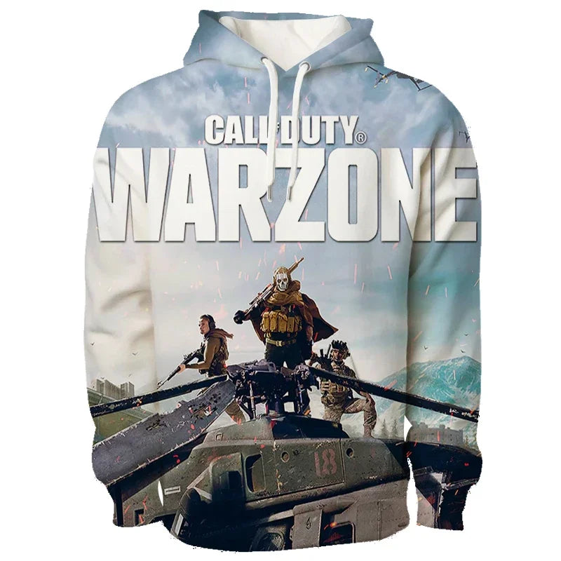 Game Call Of Duty Warzone 3D Print Hoodie Women Men's Hooded Sweatshirts Harajuku Streetwear Long Sleeve Pullover Tops Clothing