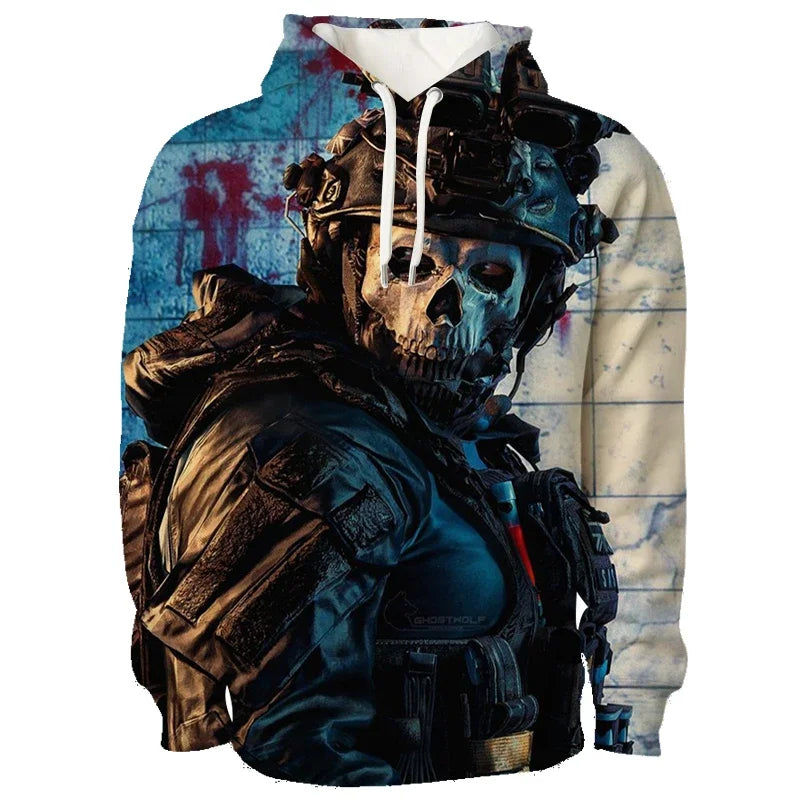 Game Call Of Duty Warzone 3D Print Hoodie Women Men's Hooded Sweatshirts Harajuku Streetwear Long Sleeve Pullover Tops Clothing
