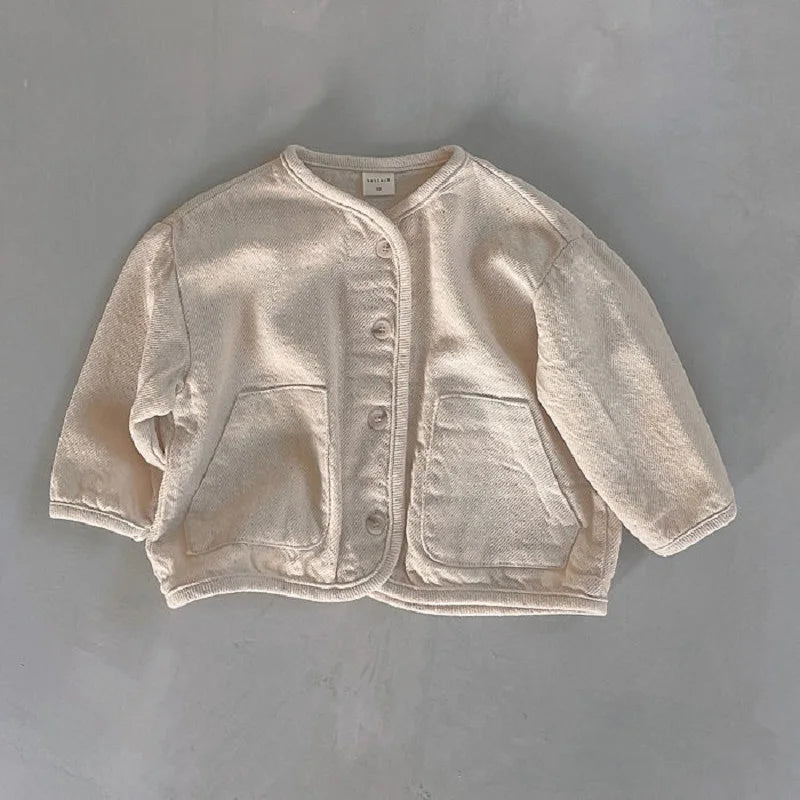 Fashion Baby Boy Girl Cotton Denim Jacket Infant Toddler Child Jean Coat Kid Outwear Casual Spring Autumn Baby Clothes 1-7Y