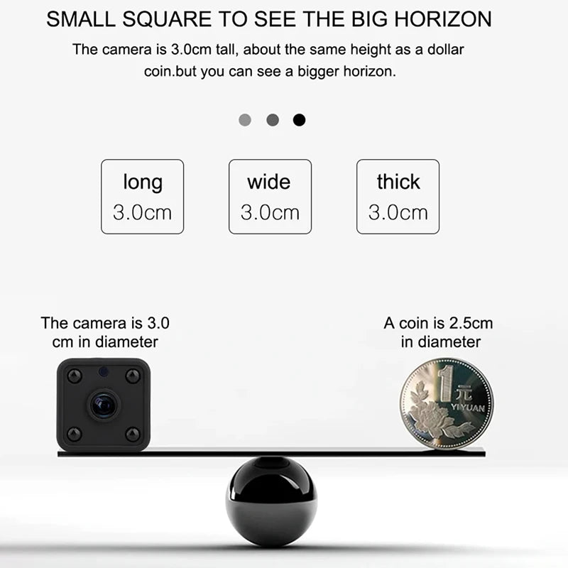 Wireless 1080P Security Cam Indoor Outdoor IP Camera with Night Vision Motion Alert 2 Way Talk Waterproof for Home Surveillance